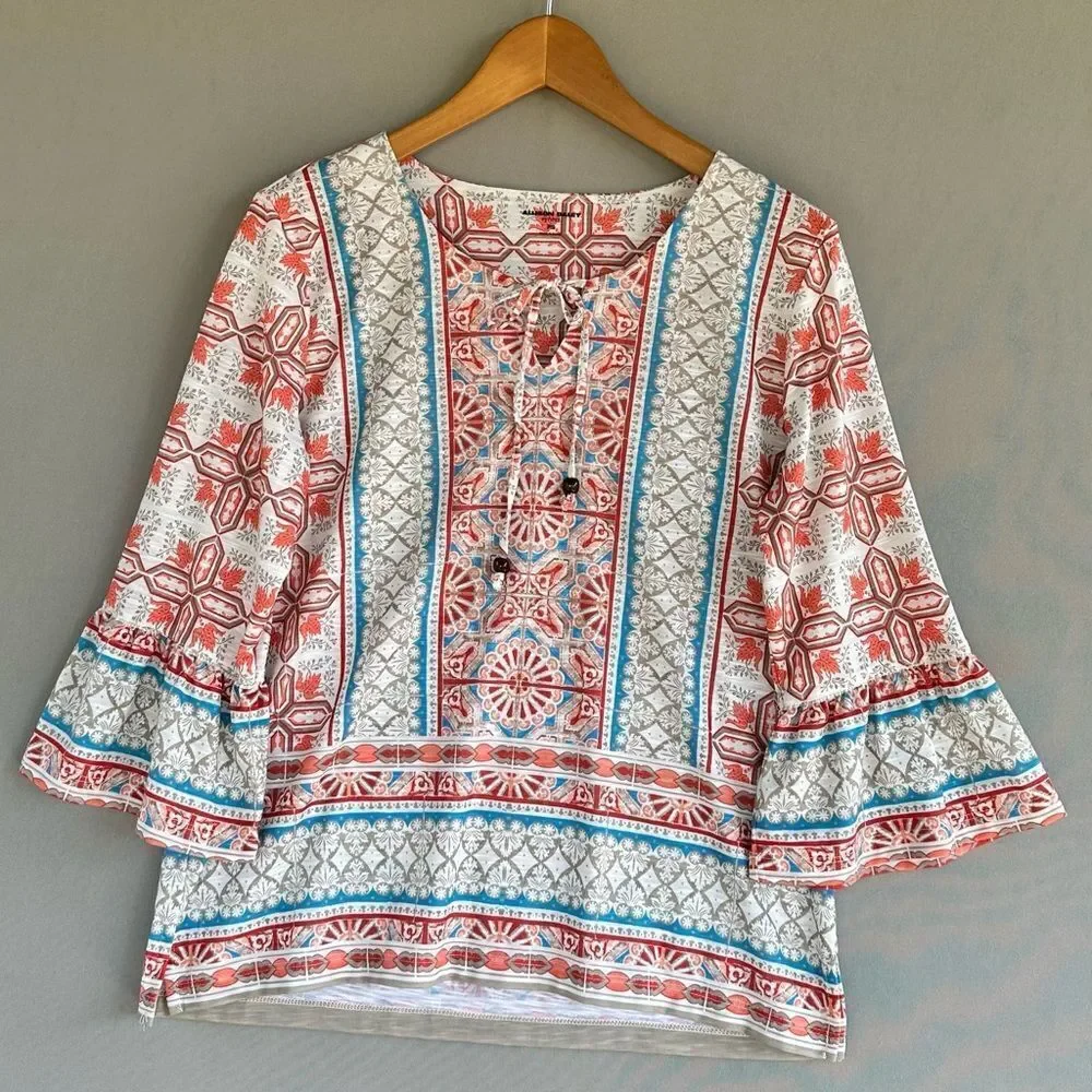 ๐5 for $45 ๐โAllison Daley Top Blouse Shirt Size PS - Picture 2 of 9
